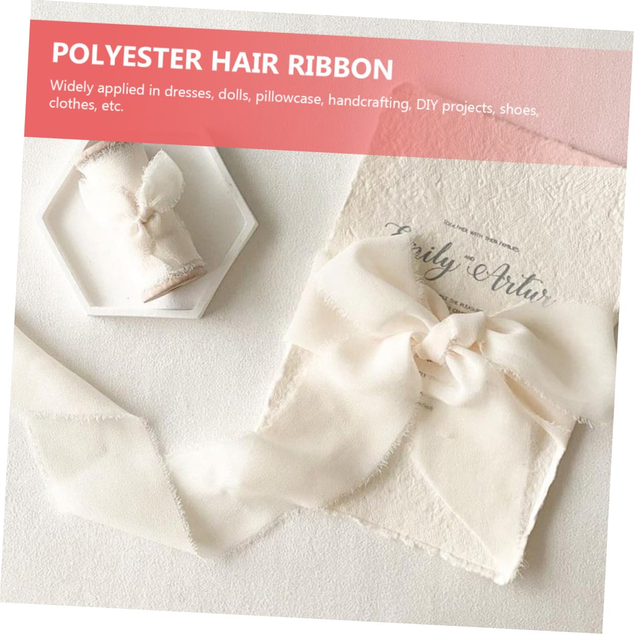 ifundom 10rollen Dekorative Fransenbänder Vielseitige Schleifen Für Hochzeiten Haaraccessoires Hochwertige Strapazierfähige Verarbeitung Für Kreative -projekte