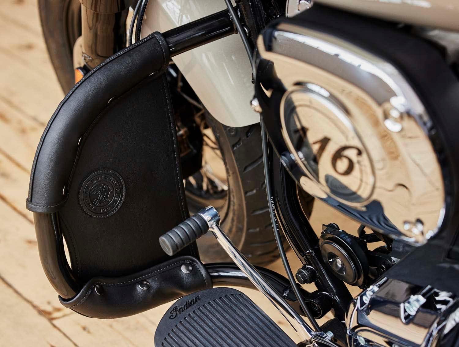 Indian Motorcycle Highway Bar Lower Closeouts, Black - 2884901-VBA