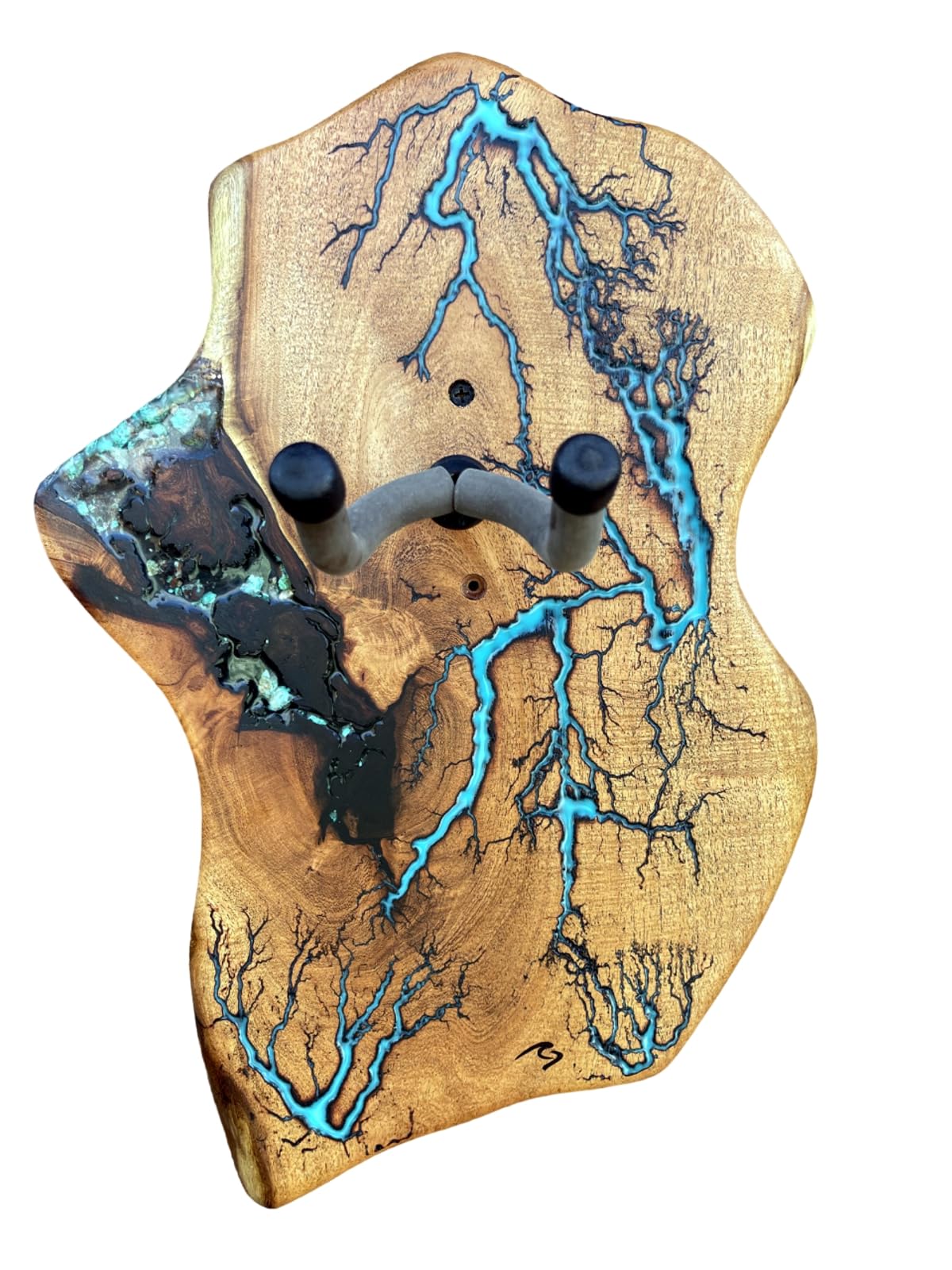 GC Creative Works Guitar Hanger Fractal Art Wall Mount GHFAMFE1