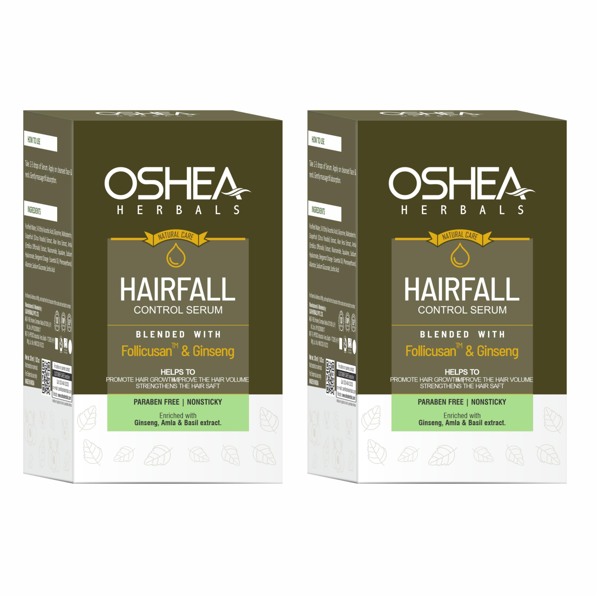 Oshea Herbals Phytogain Hairfall Control Serum I Promote Hair Growth I Improve The Hair Volume I Serum for Repairing Damaged Hair I 60ml (Pack of 2)-image-26