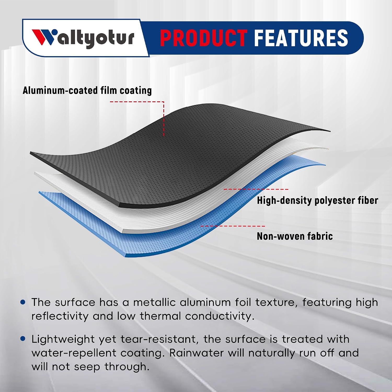 Universal Pickup car Exterior Truck Cover Indoor & Outdoor Replacement for Pickup Truck Up to 260 L x 80 W x 65 H image 5
