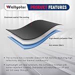 Universal Pickup car Exterior Truck Cover Indoor and Outdoor Replacement for Pickup Truck Up to 260 L x 80 W x 65 H All-Weather Windproof and Sun