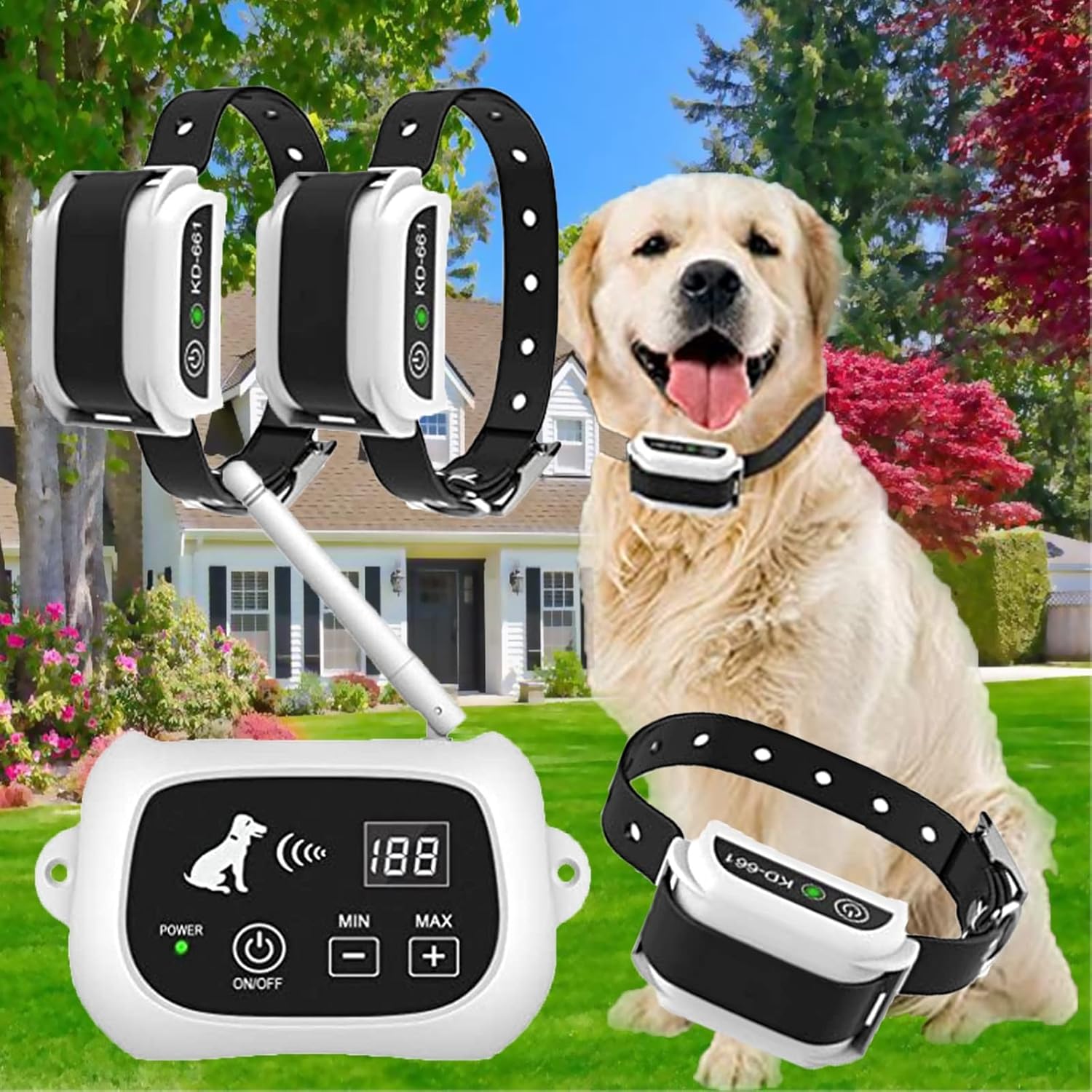 HEXIEDEN Wireless Dog Fence Remote System,Boundary