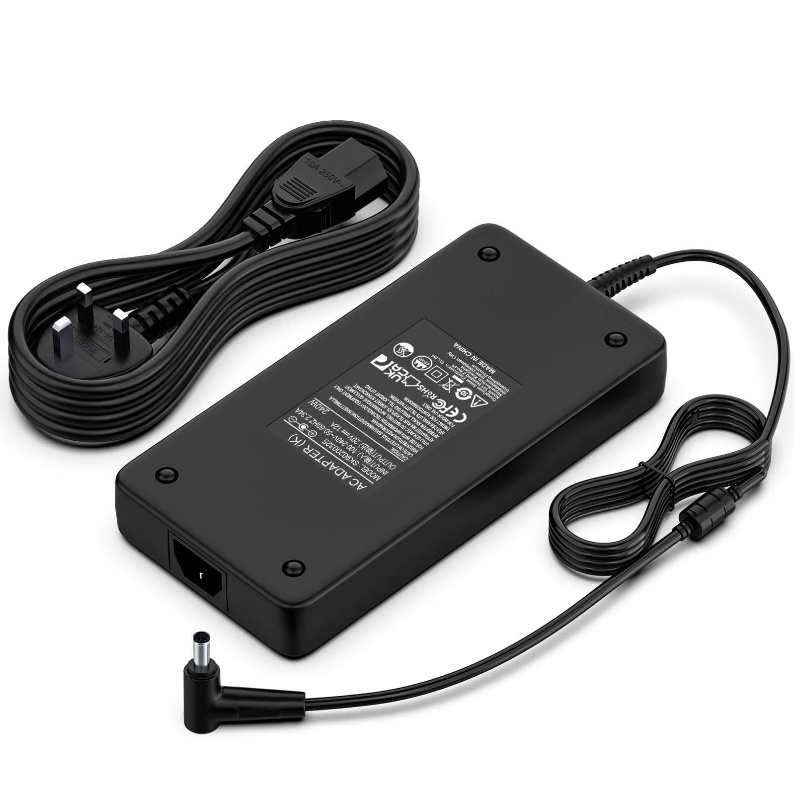 240W Laptop Charger Compatible with ASUS ROG, ADP-240EB B Power Supply Adapter for ROG Strix G15 G17 G513QM G713QM G713QR ROG Strix SCAR 15 17 G533 G733 ROG Zephyrus M16 GU603 Laptop