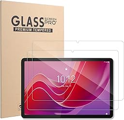 Xahpower 2 Pezzi Pellicola Protettiva per Lenovo Idea Tab 11 Pollici 2025/ Tab M11 11 Pollici 2024/ Tab K11 e K11e 11" 2024, Durezza 9H, Anti Graffio, Protezioni Schermo in Vetro Temperato