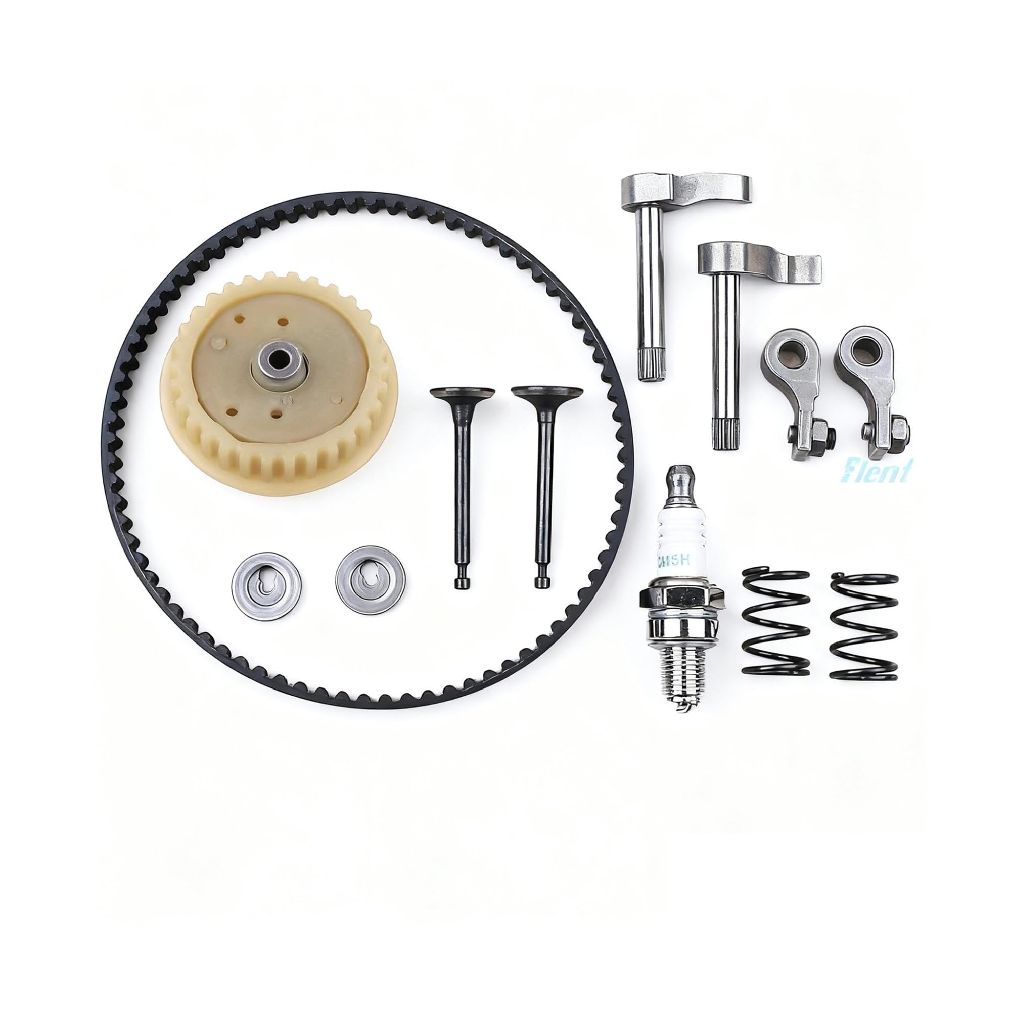 Kit de Correa de distribución y polea de árbol de levas for cortacésped Compatible con GX35, GX35NT, HHT35S, UMK435, desbrozadora de 4 Tiempos
