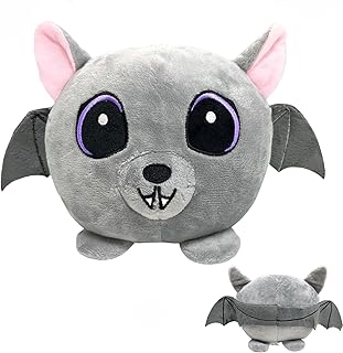 Cute Bat Plush Cushion Doll, Halloween Soft Toy, Cuddly Toy for Children