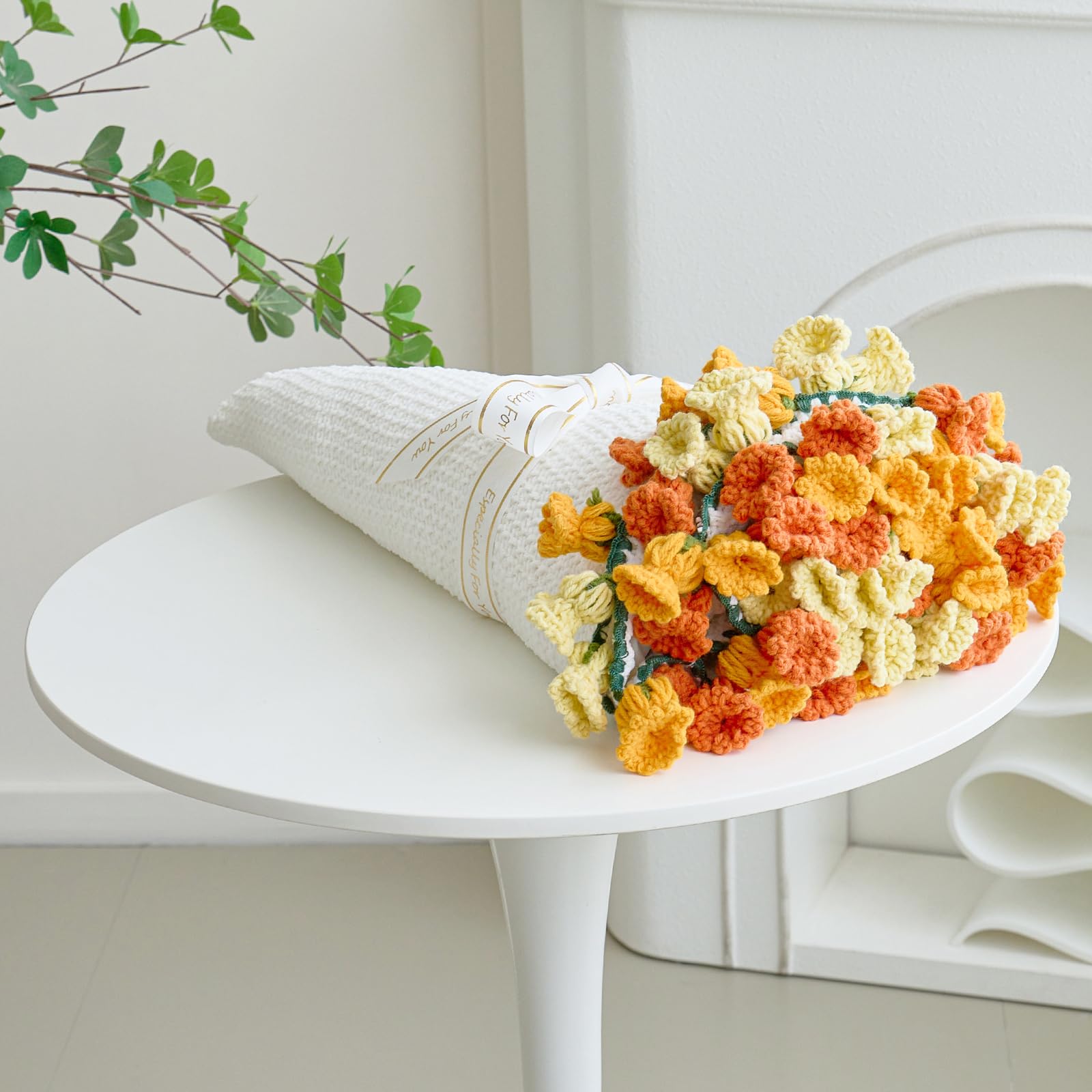 Crochet Flower Bouquet Blanket