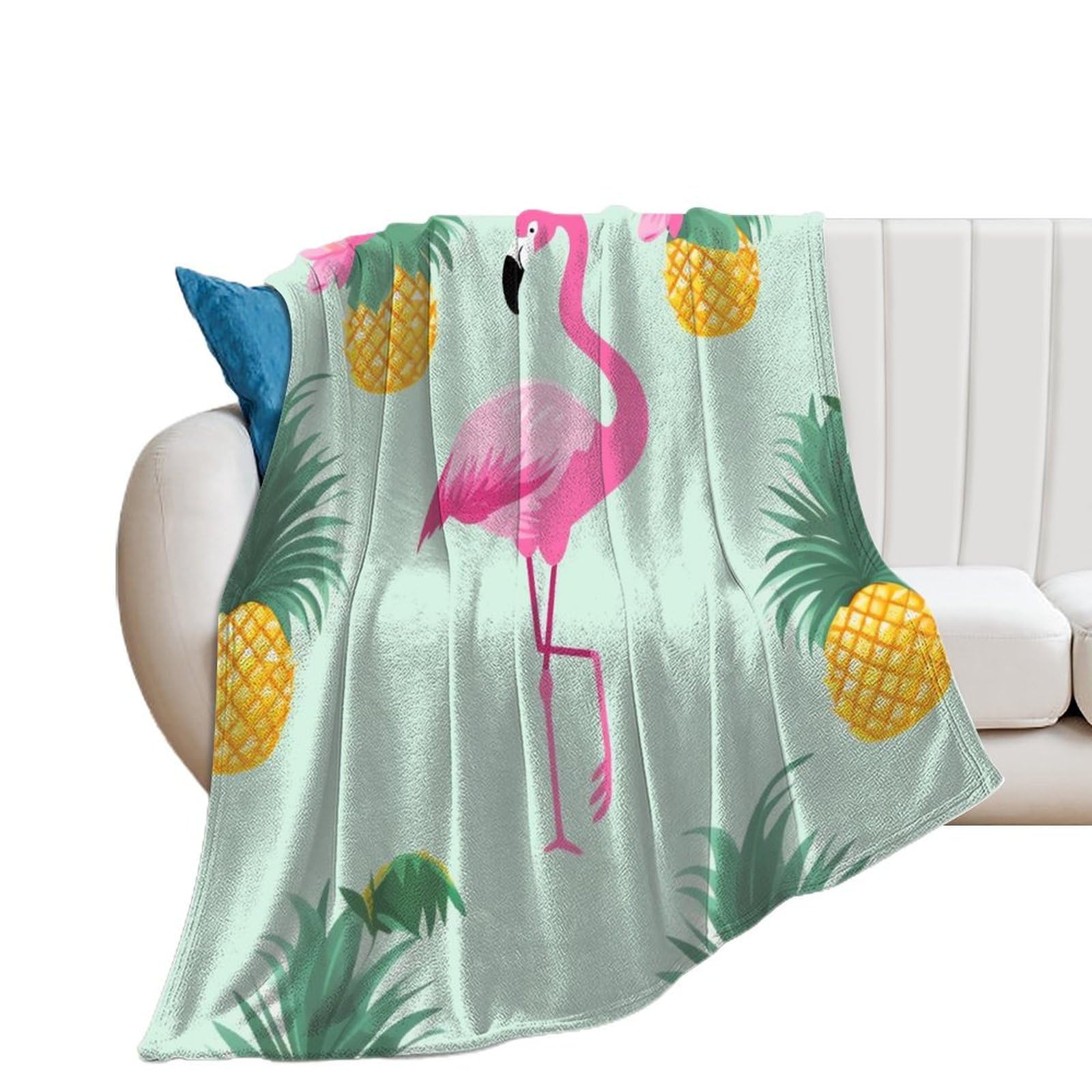 Couverture flanelle anti-boulochage pour vos soirées cocooning au salon