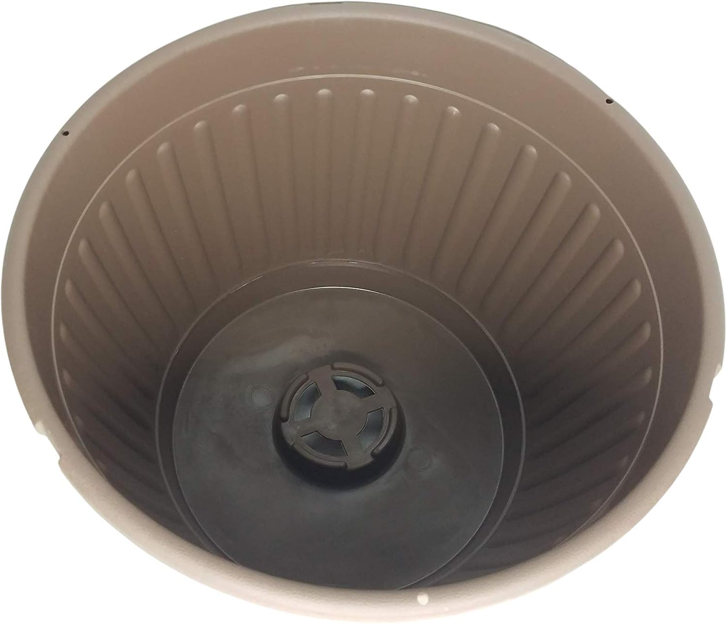 Landmark Plaics 10 inch Imperial Plastic Hanging Basket (Brown, 10)