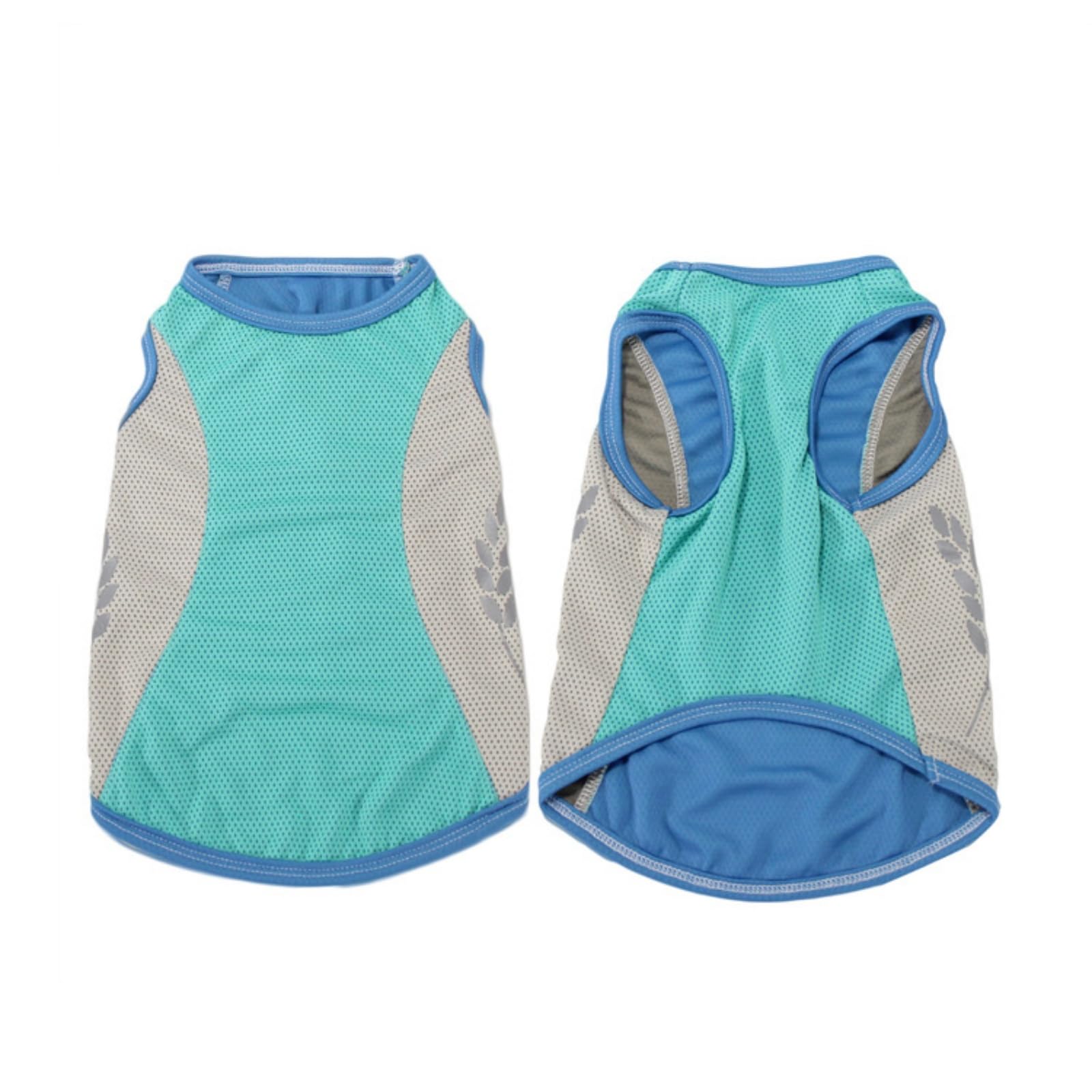Hearda Dog Cooling Vest, Breathable Dog Cooling Coat, Heat Relief Lightweight, Summer Sun Protection Jacket for Puppy Small Medium Pet & Cats Walking Hiking Outdoor (ST9 Green,11XL)