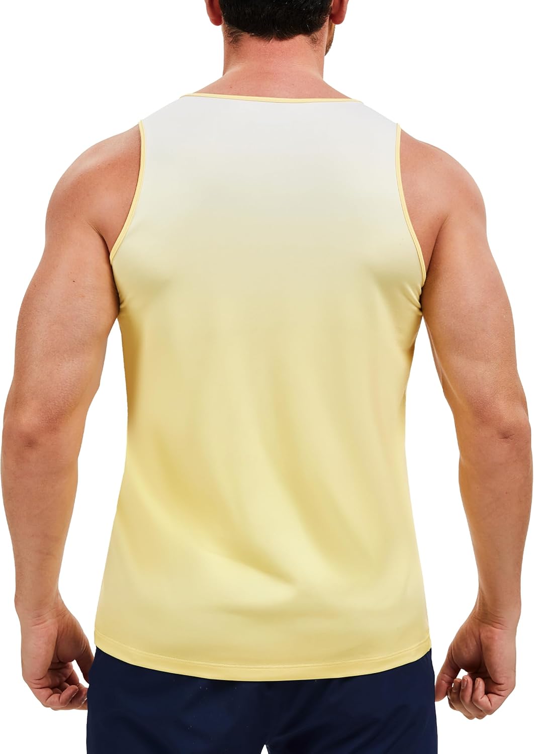 MAGCOMSEN Men's Muscle Tank Tops UPF80+ Workout Tank Sleeveless Quick Dry Bodybuilding Shirts - Image 2