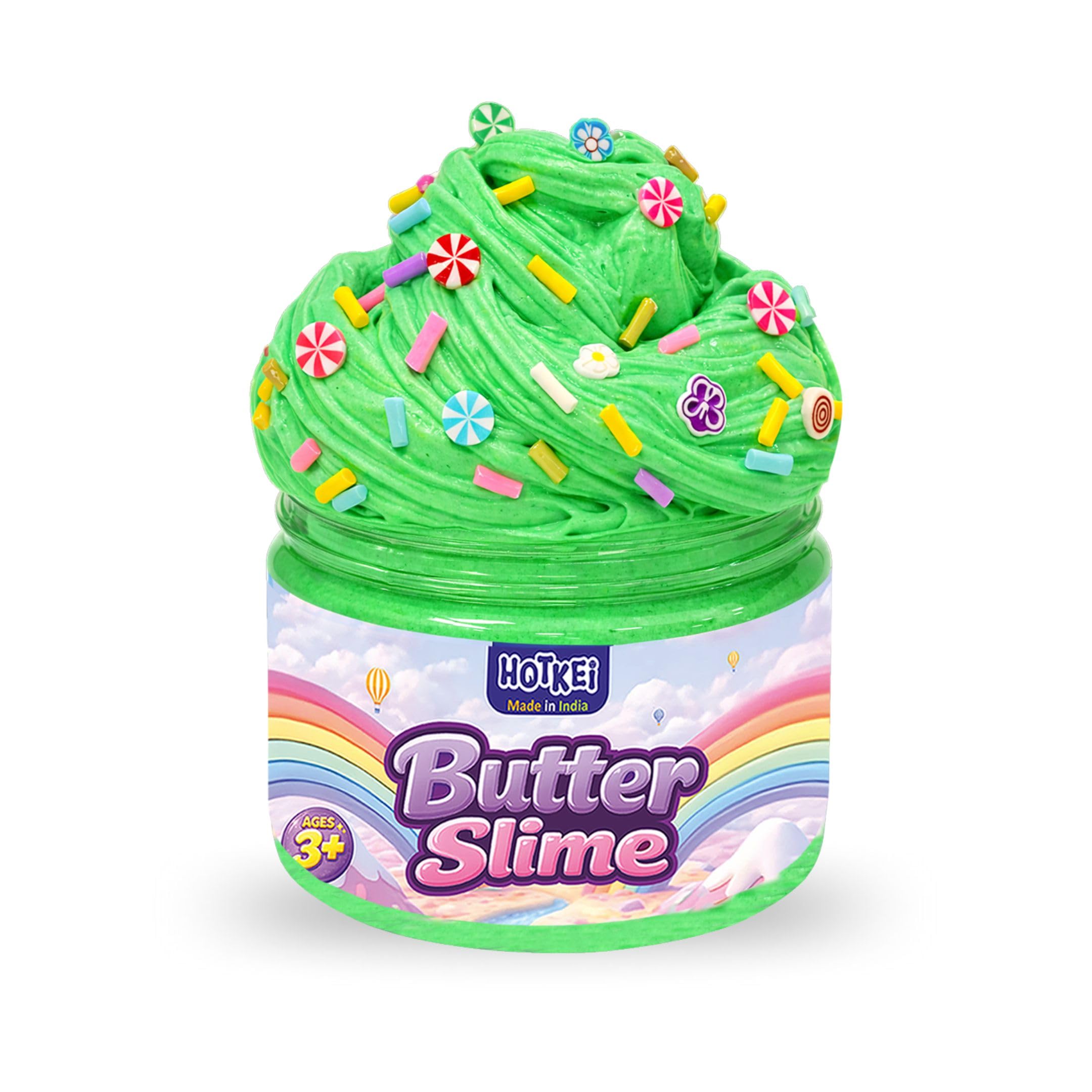 Purple Butter Slime Kit - Lavender Scented for Kids -10