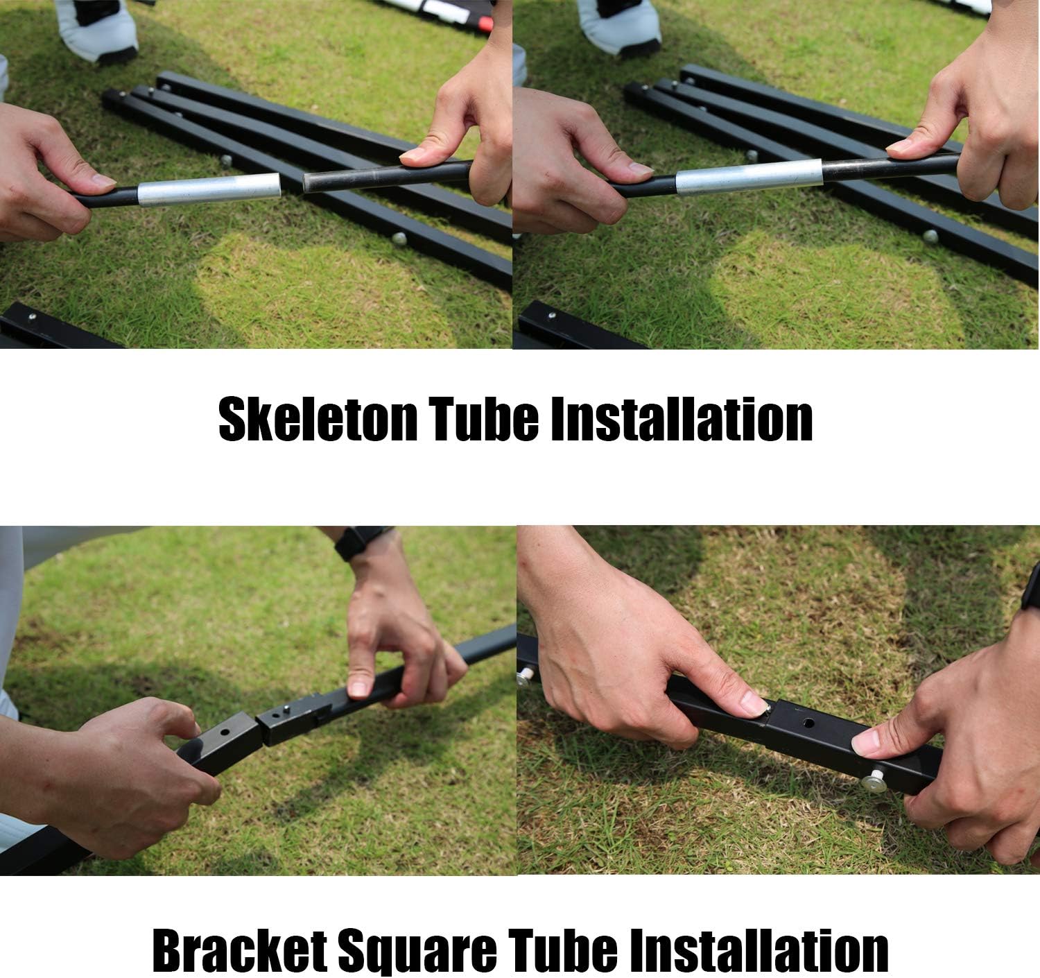 BRIGHT MOON Golf Net, Golf Hitting Net 8.2 X 8.2 Professional Golfing at Home Swing Training Aids Golf Practice Net for Backyard Driving Comes with Two Style Golf Targets : Sports & Outdoors