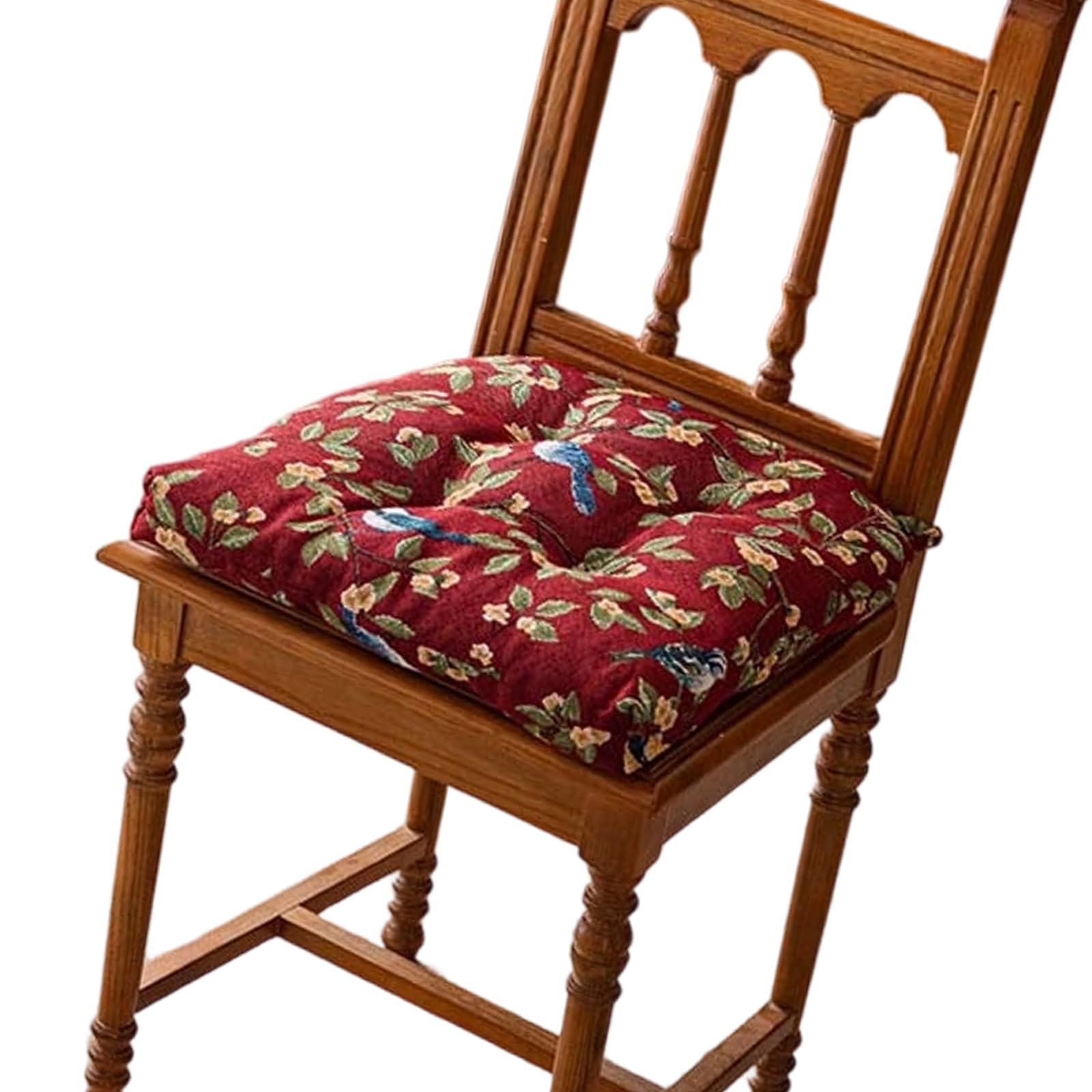Shntig Retro Chair Pad Features Nonslip Design Thick Pad Suitable for Home and Commercial Use Easy Seat