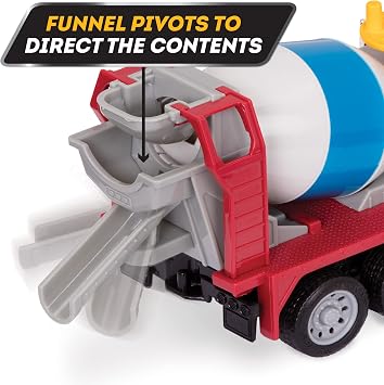 Driven by Battat 70.1014z mini çimento mikser Truck model araç