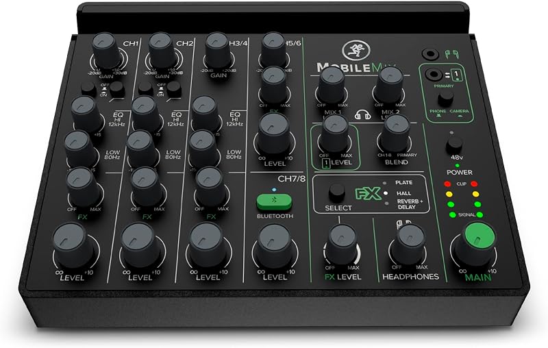 MobileMix 8-channel Mixer
