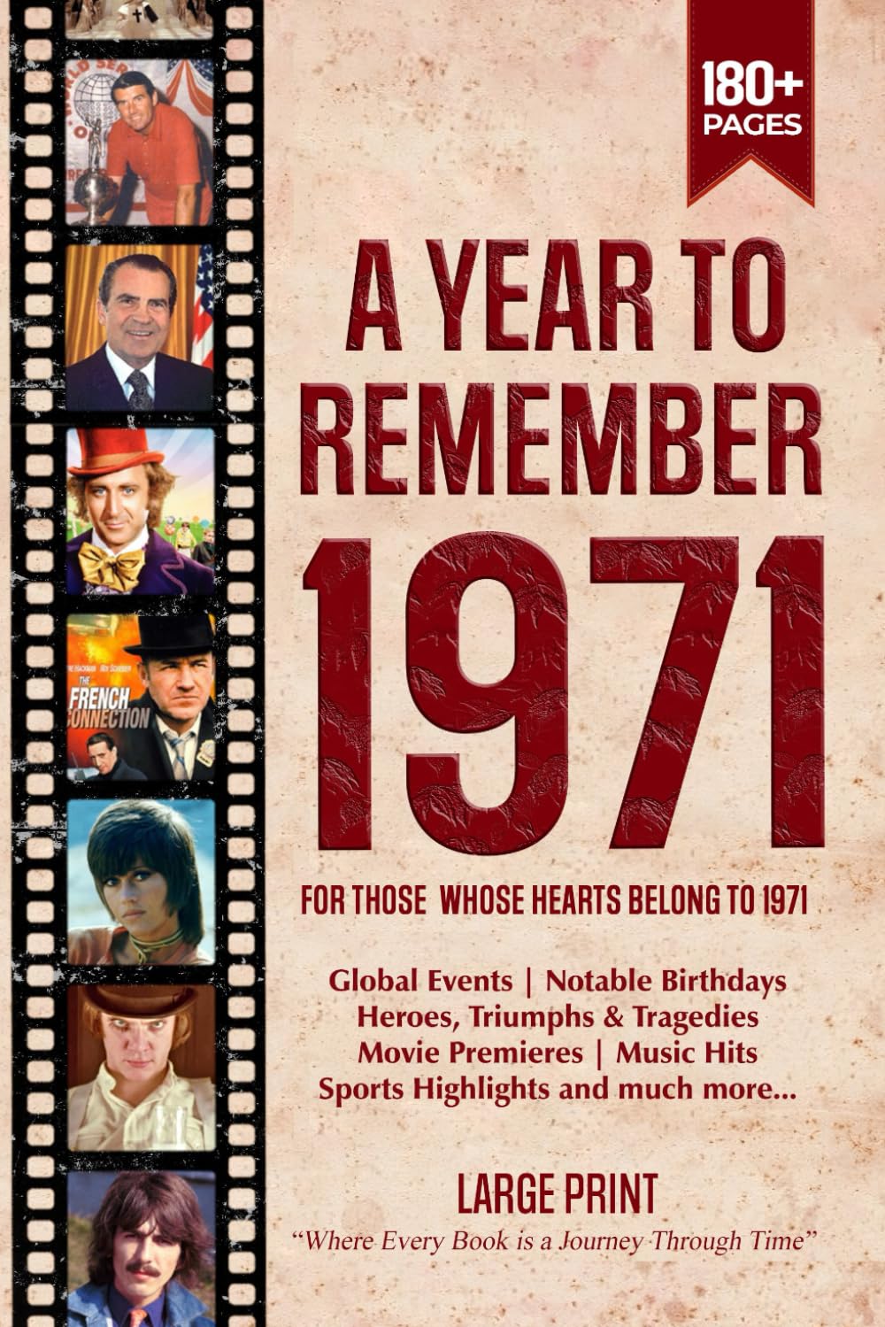 A Year To Remember 1971 History Book: A Nostalgic Tribute for the Radio Babies with Heartfelt Memories of 1971 – An Ideal Gift for Birthdays, Anniversaries, and Special Occasions