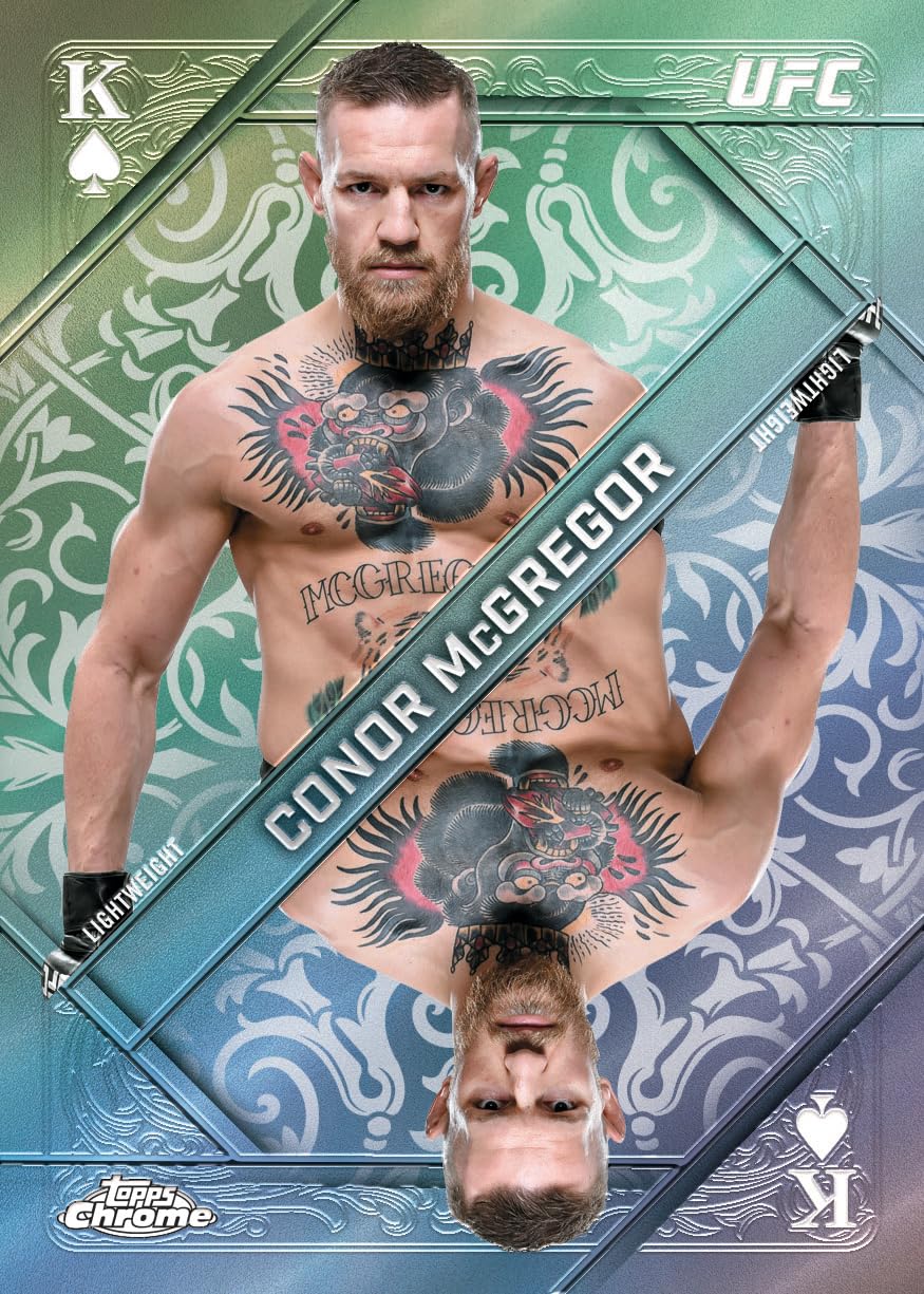 2026 Topps Chrome® UFC - Vorteilsbox (4 Karten pro Packung, 6 Packungen pro Box)