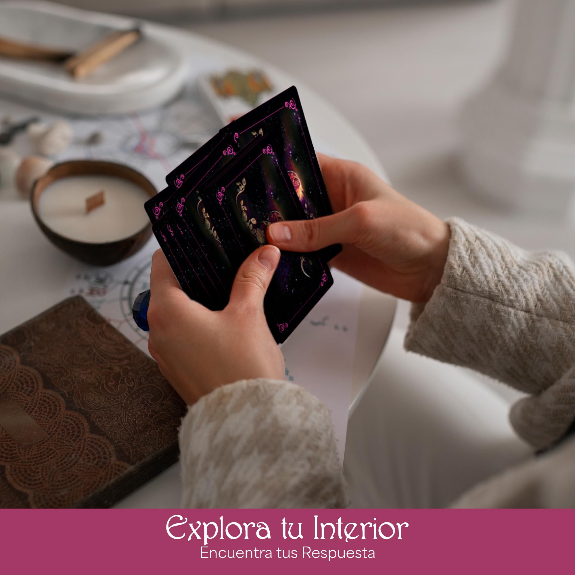 Oráculo de la Consciencia – Cartas en Español con Mensaje Personalizado y Sabiduría Interior | Meditación, Reflexión y Autoconocimiento | Ideal para Principiantes y Personas con Enfoque Espiritual
