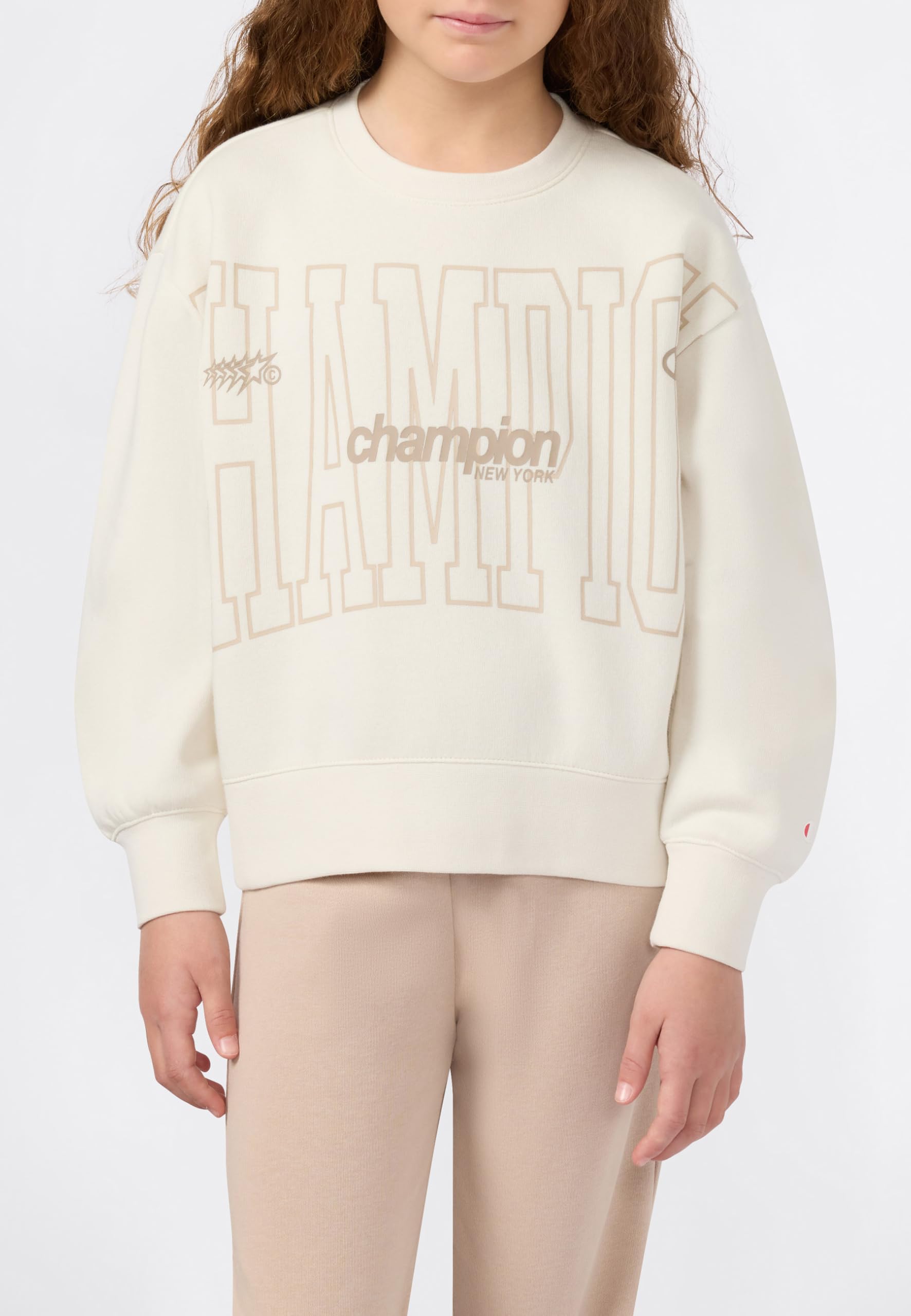 Champion Survêtement Legacy pour fille, beige, XXS