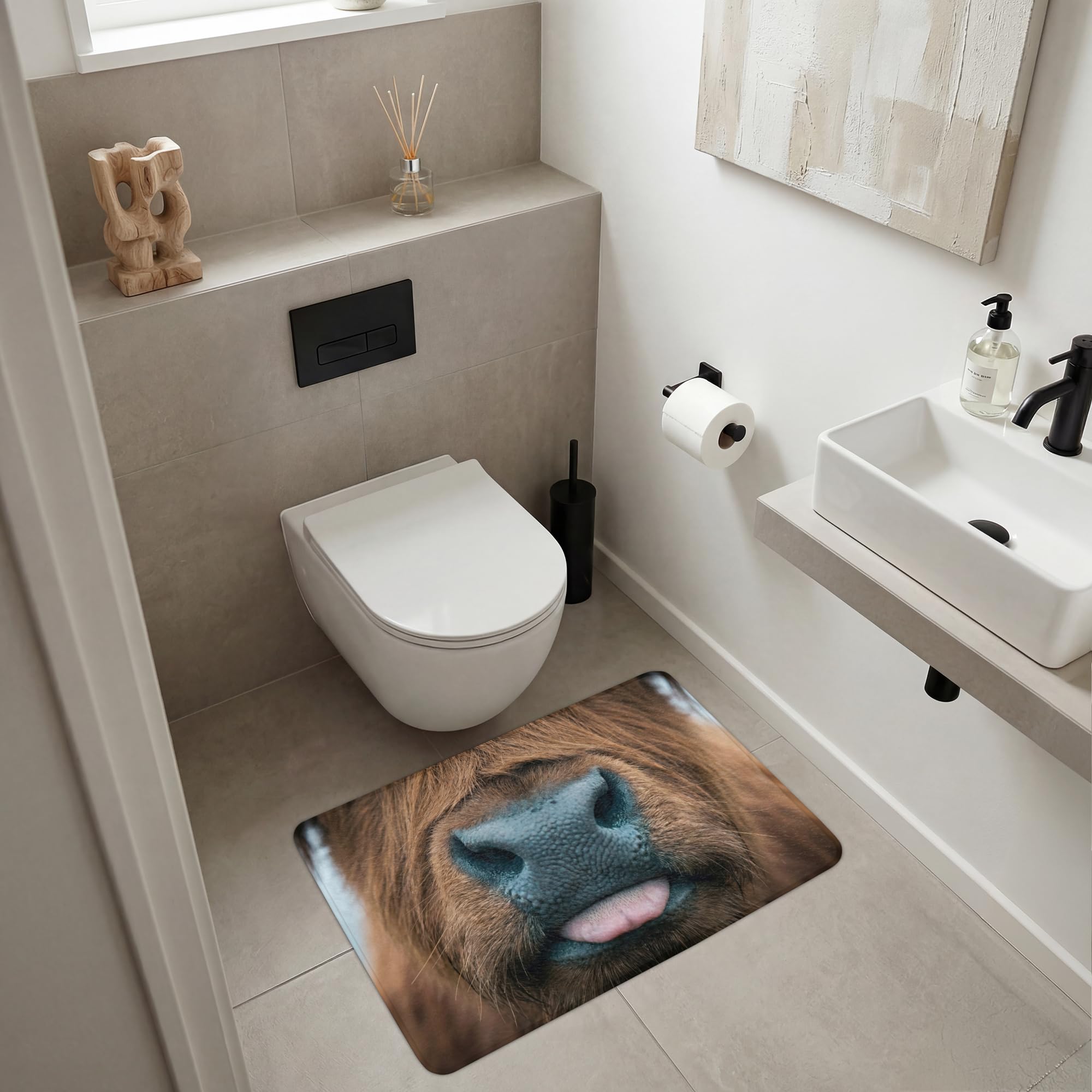 Alfombra Baño Decoracion Bathroom Mat Non Slip Shower Lavable