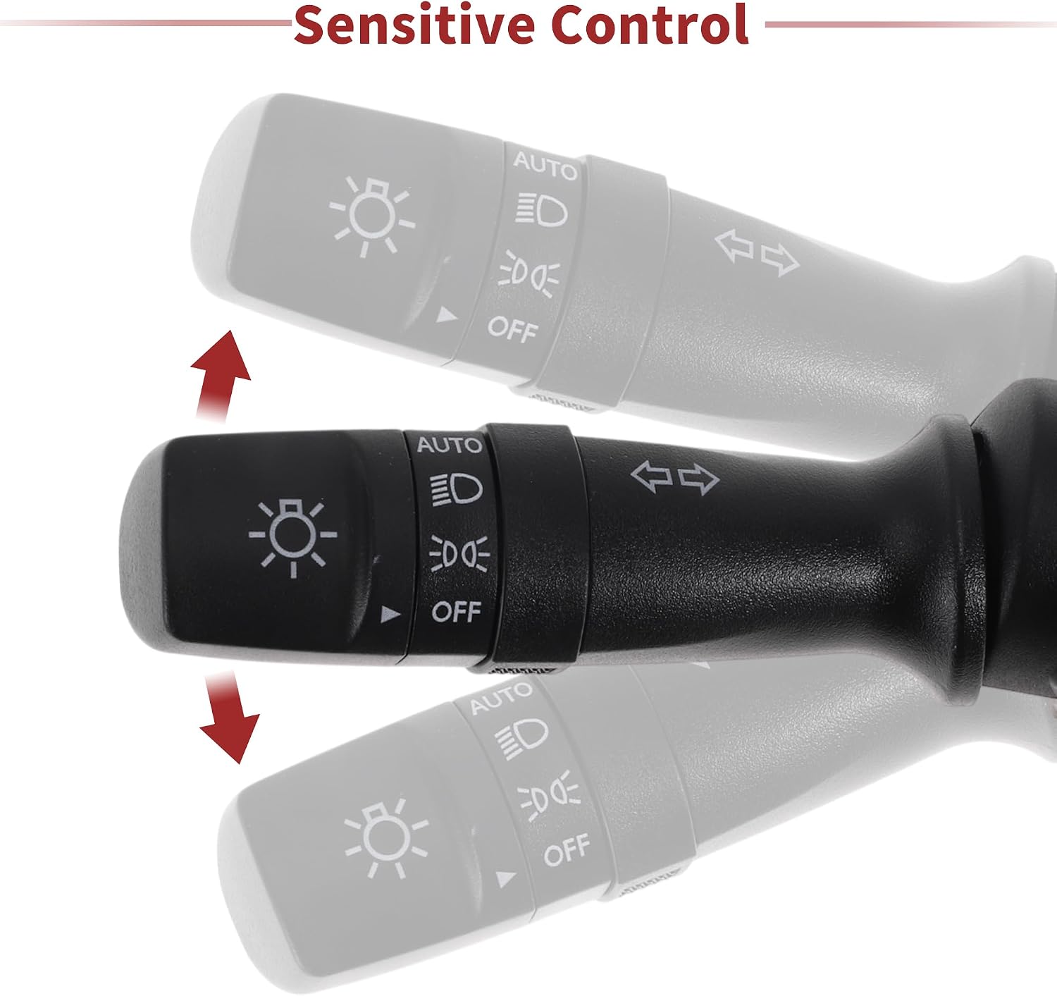No.934103S100/934103S101/SW8620/1S11422/CBS1768 Turn Signal Switch with Removal Tool for Hyundai Elantra 2011-2012 Multifunction Combination Switch Black Plastic 1 Set