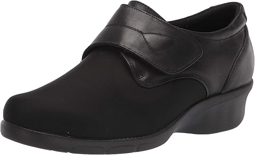 Propét Women's Wilma Dress Shoes, Black, 7.5 Wide US