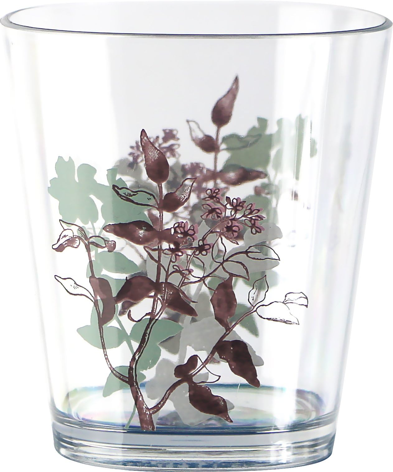 Corelle Coordinates by Reston Lloyd Twilight Grove Acrylic Rock Glasses, 14-Ounce, Set of 6