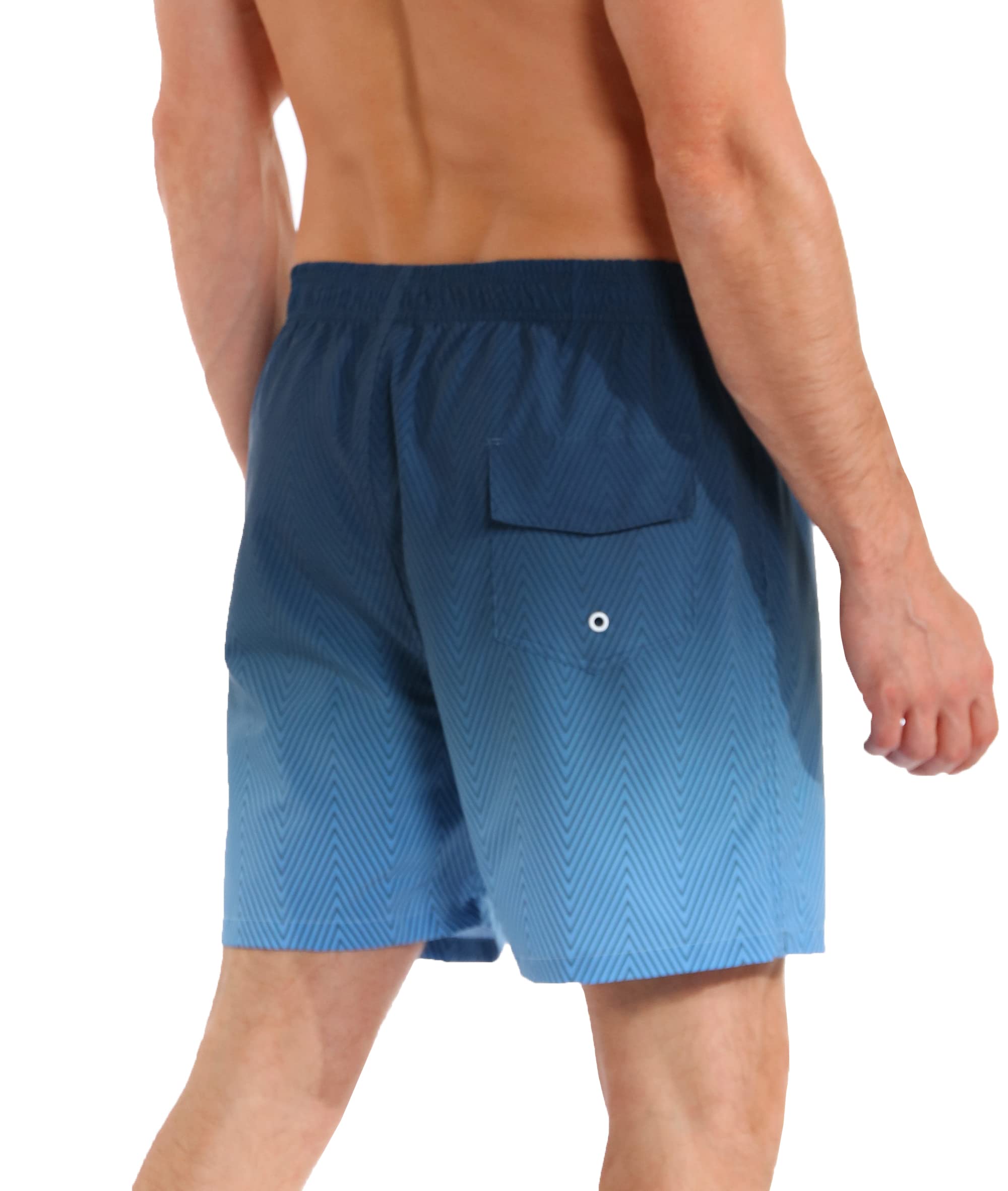 APTRO Costumi Pantaloncini da Bagno Uomo Mare Surf Piscina Stampa Hawaiana Estiva Grande Asciugatura Rapida con Fodera in Rete