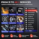 Autel MaxiPRO MP900-TS Scanner: 2026 Level-up of MP808S-TS, MP808BT Pro, MS906TS w/DoIP CAN-FD, 40+ Services, OE ECU Coding, TPMS Programming Relearn, Bi-Directional Test (Autel MP900-TS) G