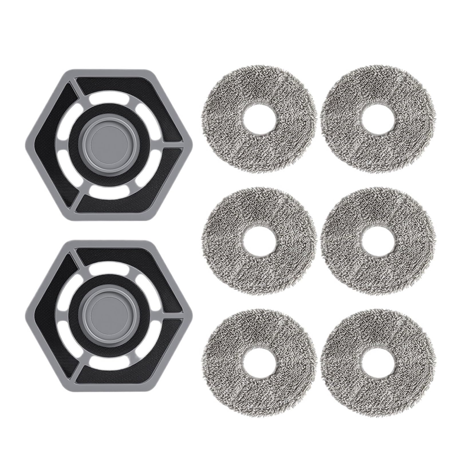 Chiffon de vadrouille haute absorption avec support pour Ecovacs N9