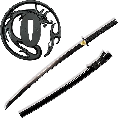Eroton Real Katana Sword Sharp - Japanese Samurai Swords are a Unique Gift for Men - Full Tang High Carbon Steel Sword Blade Makes a Memorable for