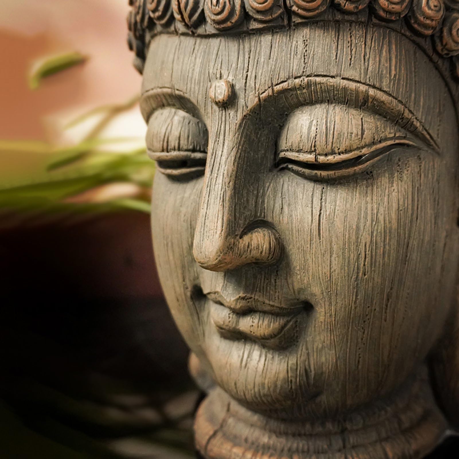 Estatua de Buda meditando | Estatua Decorativa de Buda