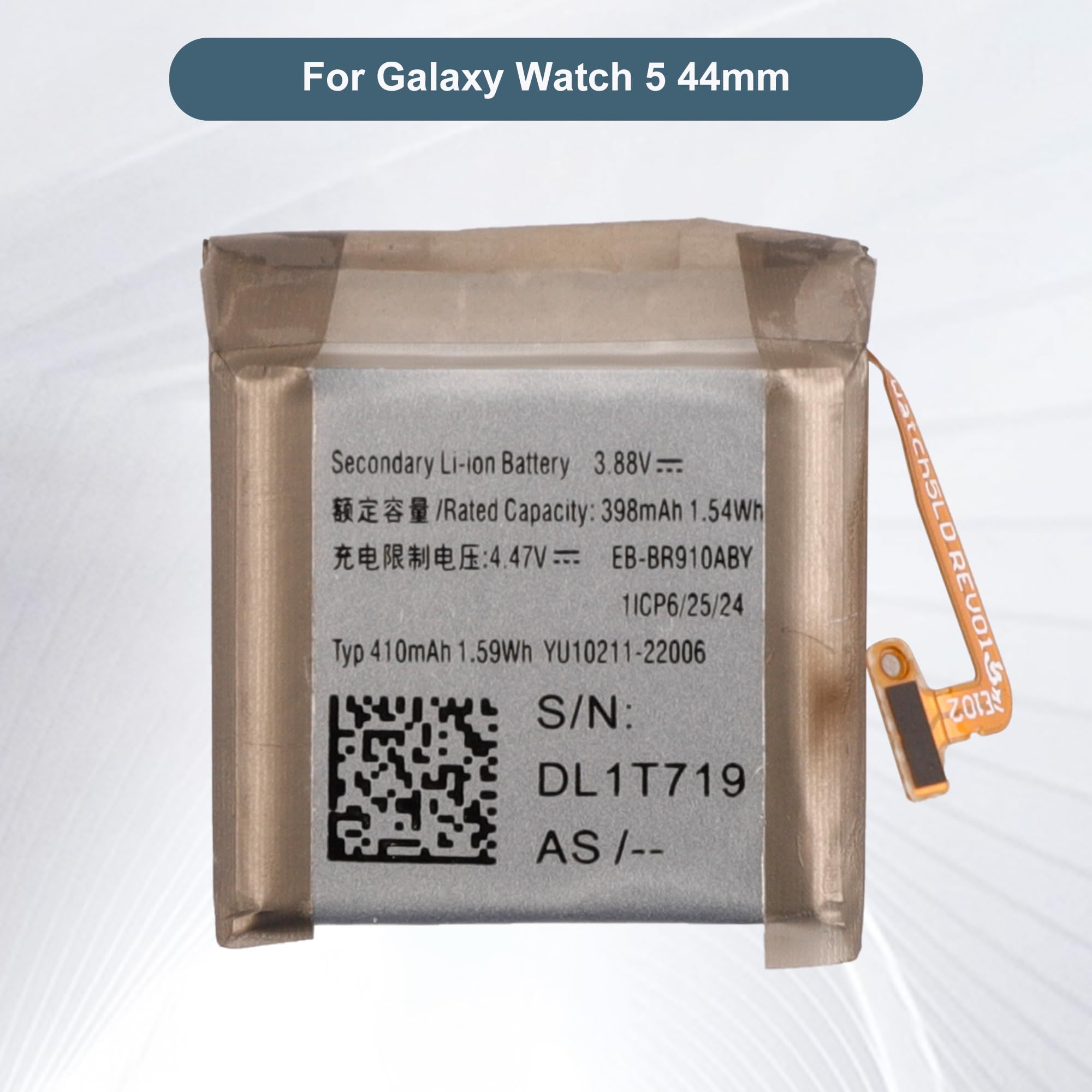E-YIIVIIL Replacement Battery EB-BR910ABY Compatible with Samsung Galaxy Watch 5 44mm SM-R915U SM-R910
