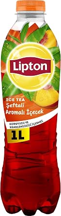 Lipton Ice Tea Şeftali Aromalı Soğuk Çay Pet 4 x 1 L