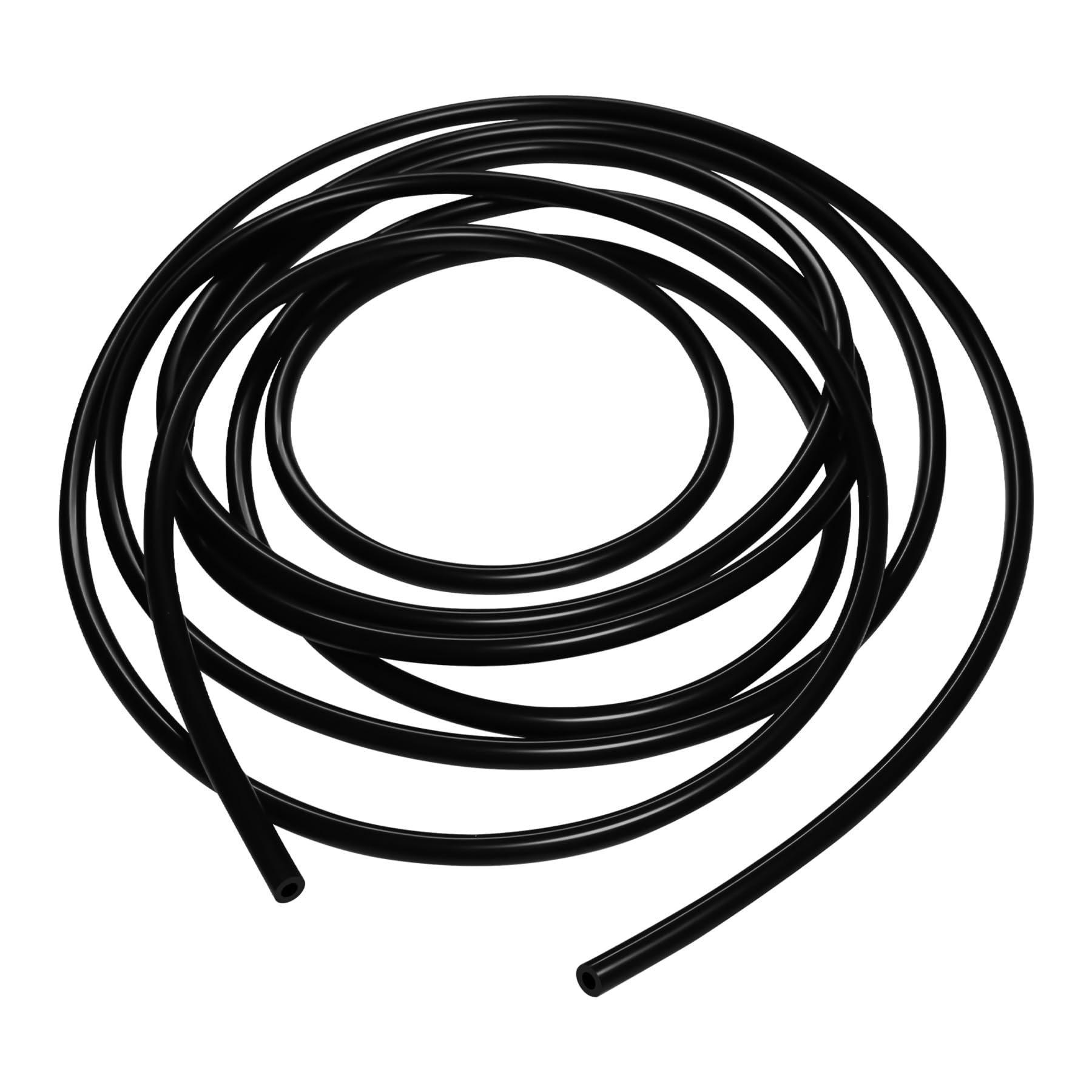 iMeistek Flexible Silicone Tubing, 12mm ID x 16mm OD 7m Length Silicone Hose for Aquarium Pumps and Air Hoses,Black