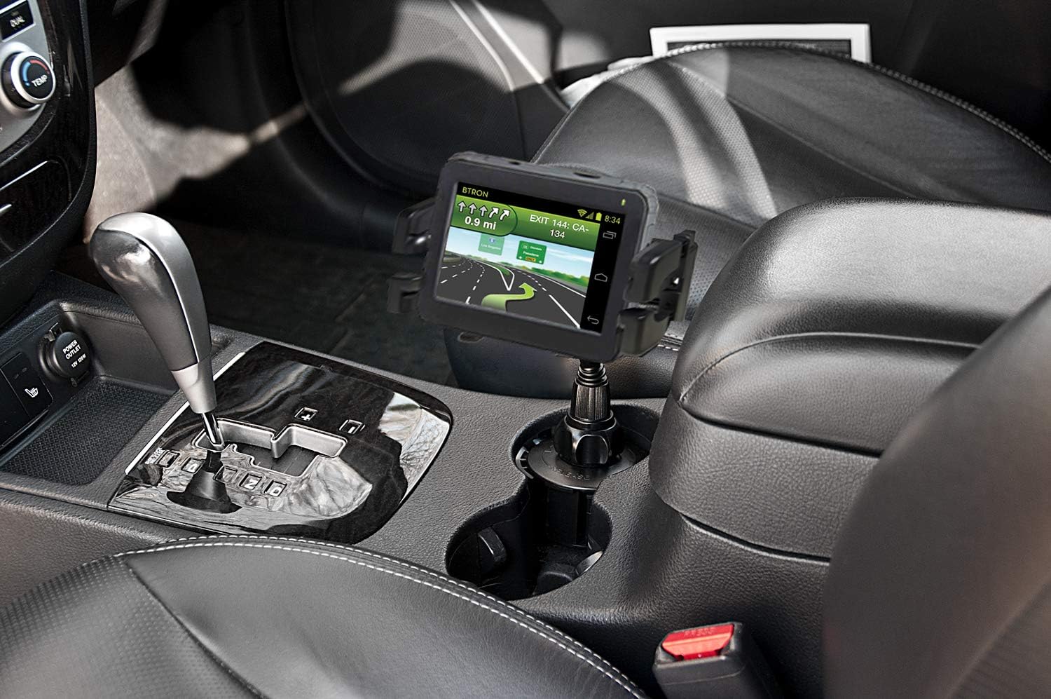 Bracketron Cup-iT XL Car Truck Cupholder Mount Holder Cradle Garmin Nuvi TomTom Via Go Magellan DashCam Navigator Smartphones BT1-515-1 , Black : Electronics