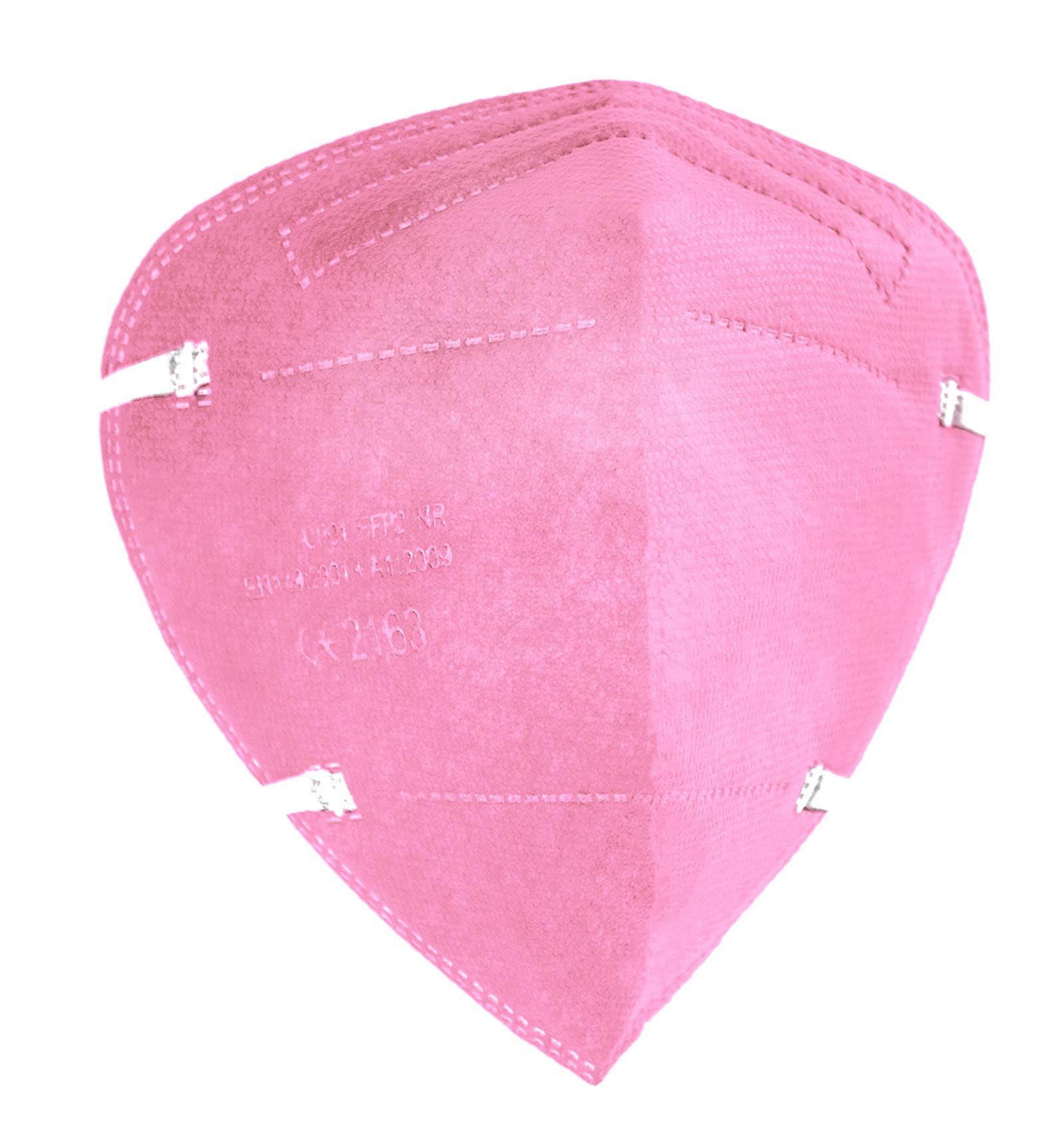 Mascherine FFP2 Certificate CE - Confezione Da 5 Strati Monouso Con Clip Naso - Protezione Massima - Foto 10