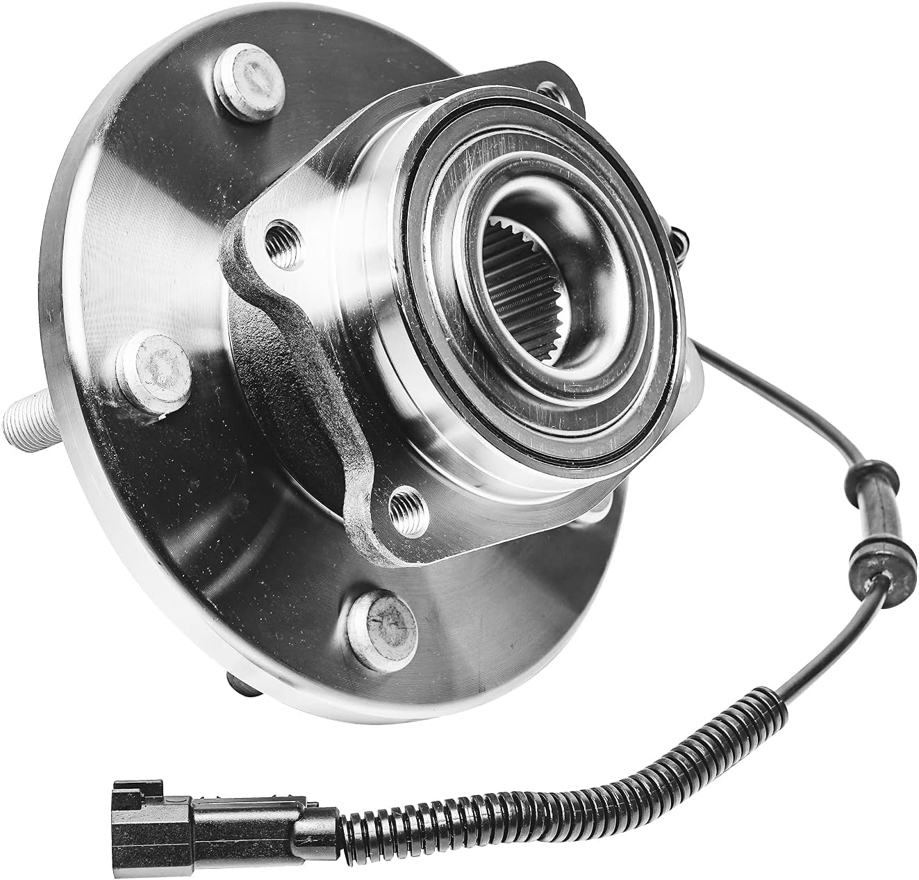 Detroit Axle - Front Wheel Bearing Hub for Chrysler Town & Country 2008-2016 Dodge Grand Caravan 2008-2020, Ram C/V 2012-2015, VW Routan 2009 2010 2011 2012 2013 2014