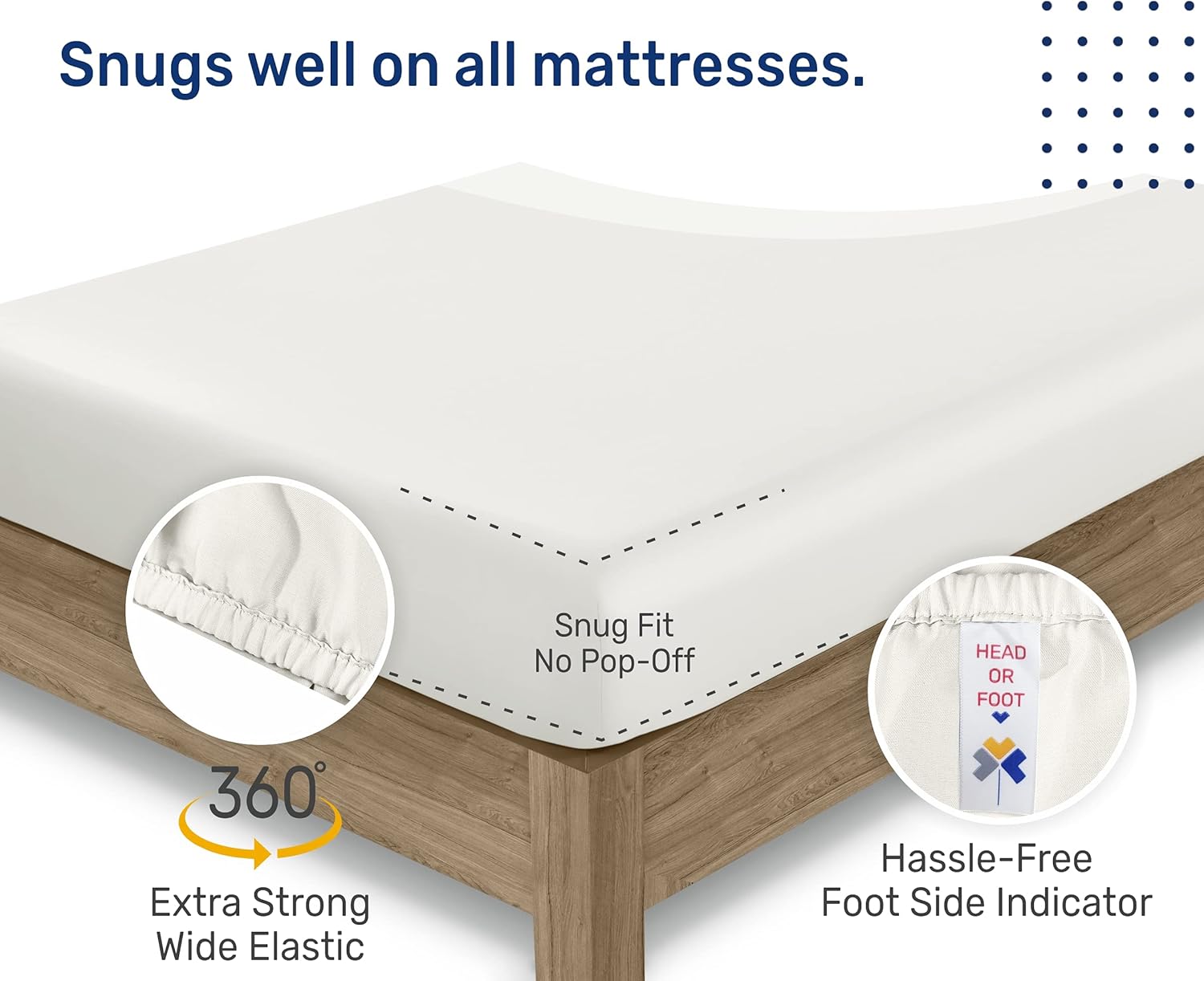 cot bed fitted sheet size