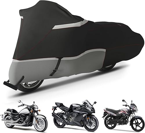 Funda de motocicleta 800D impermeable para modelos Touring Harley Davidson Nightster, Sportster, Fat Boy almacenamiento en interiores y exteriores,