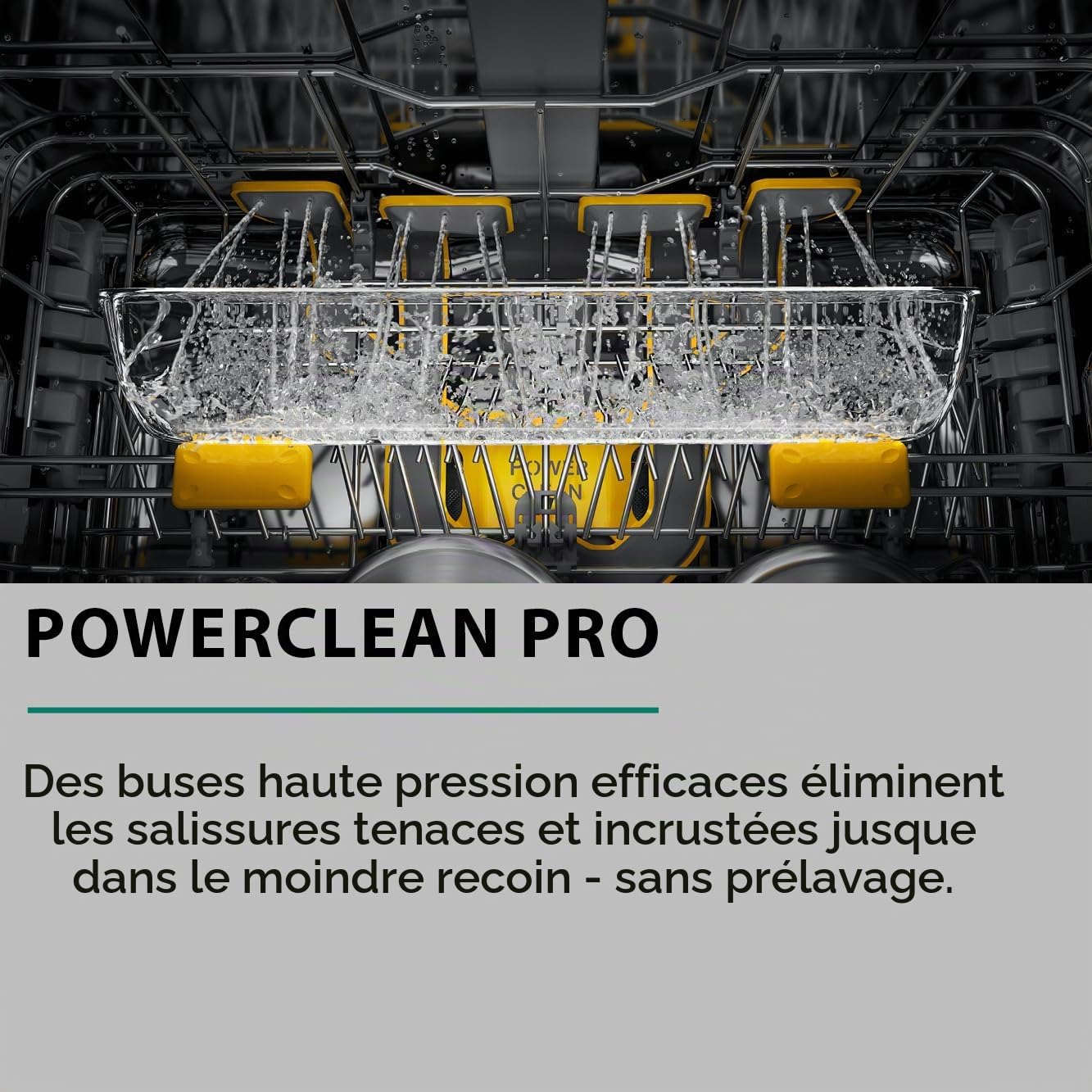 Bauknecht B8I HP42 LC lave-vaisselle entièrement intégré 60 cm 14 places PowerClean Pro Ouverture automatique de la porte MaxiSpace Dynamic Intelligence Silencieux 42 dB Noir