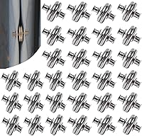 Vista 7 de 20 pares de clips magnéticos de cierre para cortinas de interior y exterior, evitan fugas de luz, pesos fuertes para pérgola, patio, kiosco, cabaña