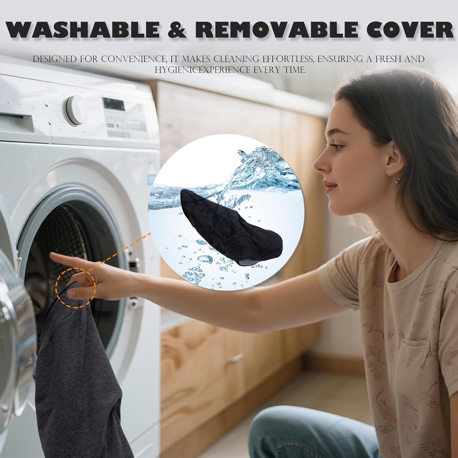 CXC Seat Cushions for Office Chairs – Recovery Memory Foam, Seat Cushion for Desk Chair, Car, Wheelchair, Hip & Tailbone Pain Relief Cushion for Long Sitting, Non-Slip (Dark Gray, Modal Fabric)