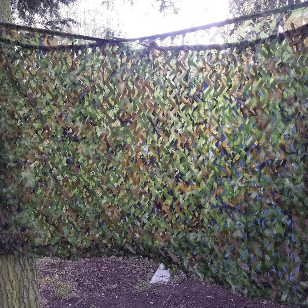 Red de Sombra Red antifalsificación Cubierta de montaña Red Verde 7X10M Red de Camuflaje de Bosque Red de Sombra for Caza Camping Observación de Aves en la Selva