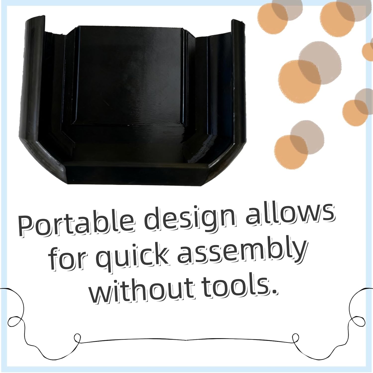 Bike Speaker Mount Compatible with Bose Micro, Universal Handlebar & Stem Holder with Secure Hose Clamp, Vibration-Resistant Design for Secure & Rattle-Free Rides - Image 3