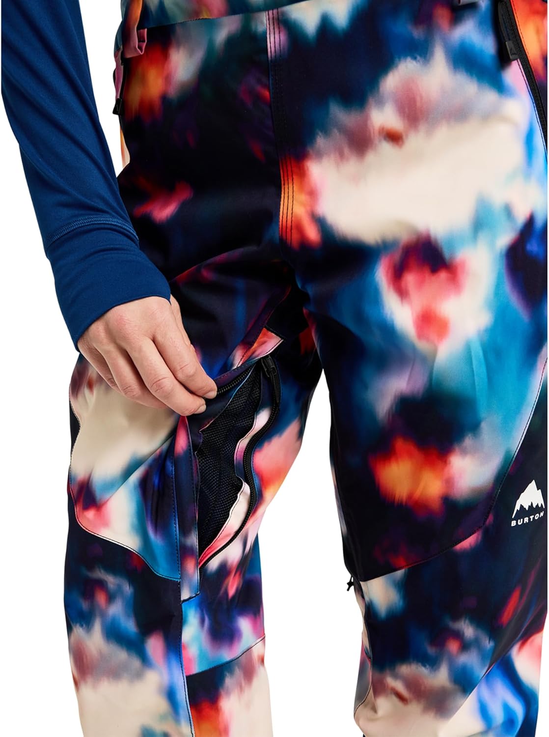 Burton Women’s Reserve 2-Layer Stretch Bib Pants – Waterproof Winter Snowboard Bib Pants with Stretch Fit - Image 2