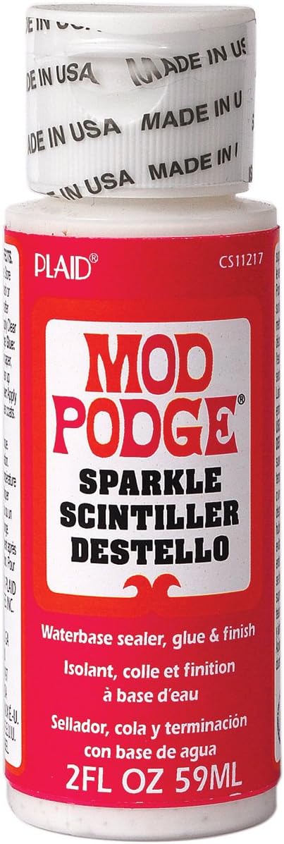Mod PodgeWaterbase Sealer, Glue and Finish (2-Ounce), CS11217 Sparkle