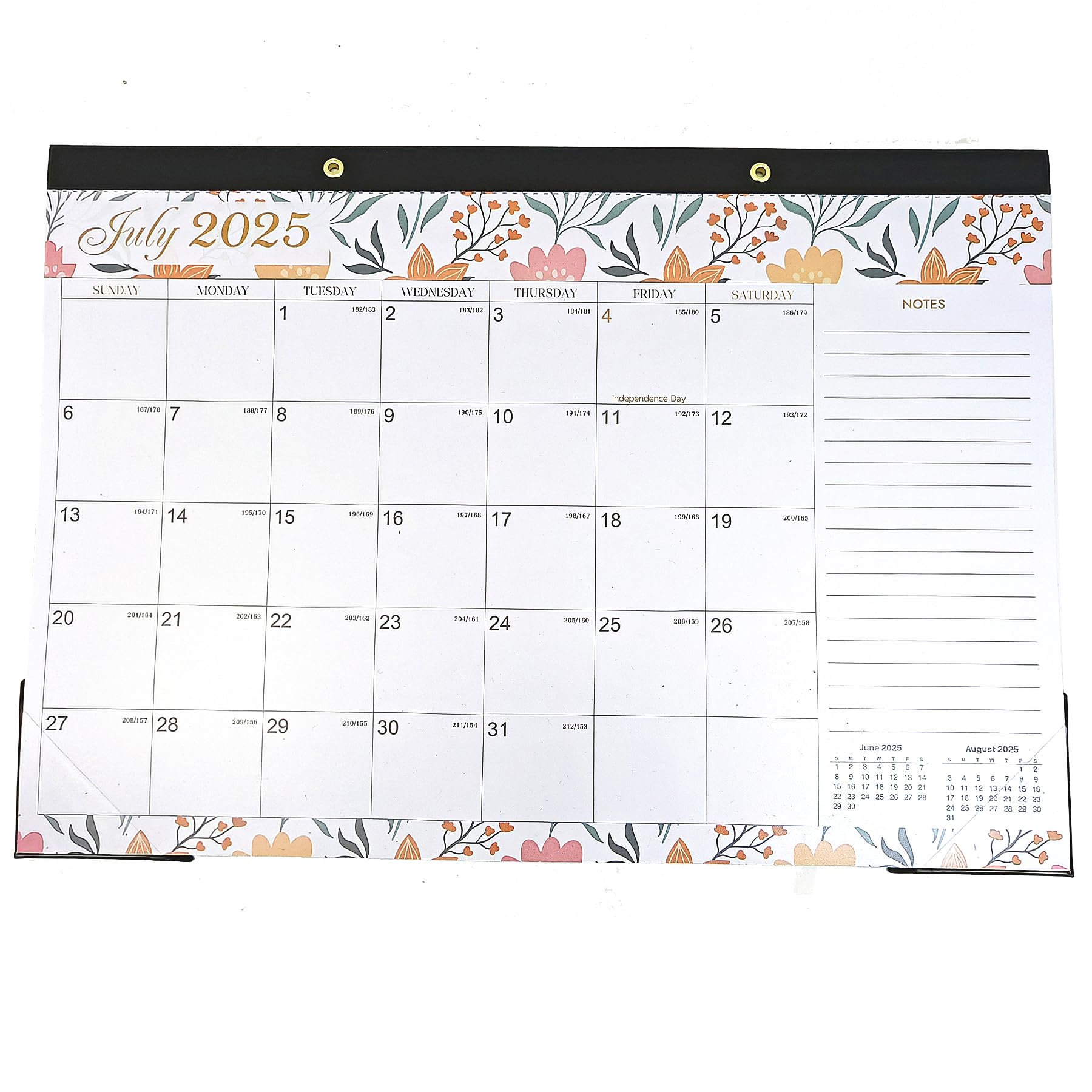 2025-2026 Wall Calendar - 18 Month Planner From July 2025 To December 2026, 14.5x11 Inches With Stickers